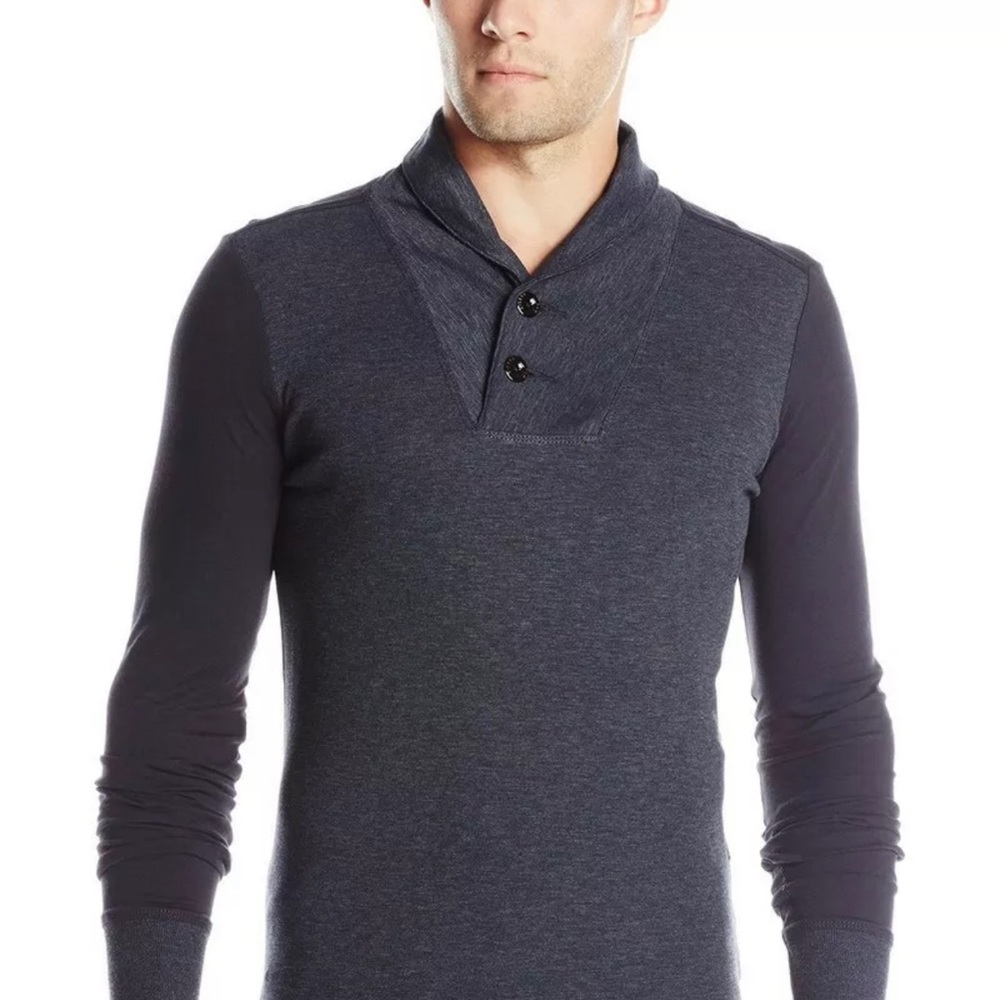 G-Star Raw Men’s Harm Ezra LS Tee, New With Tag